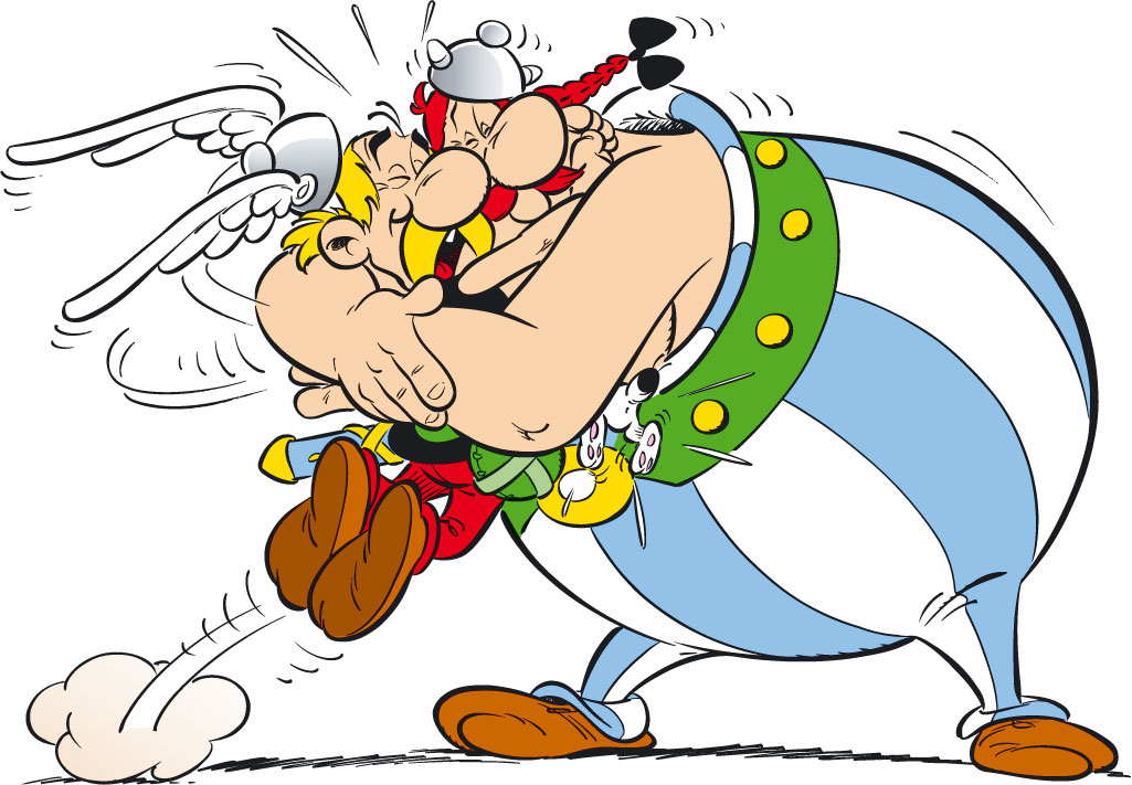 Os gauleses, os romanos e as regras de um Astérix número 40