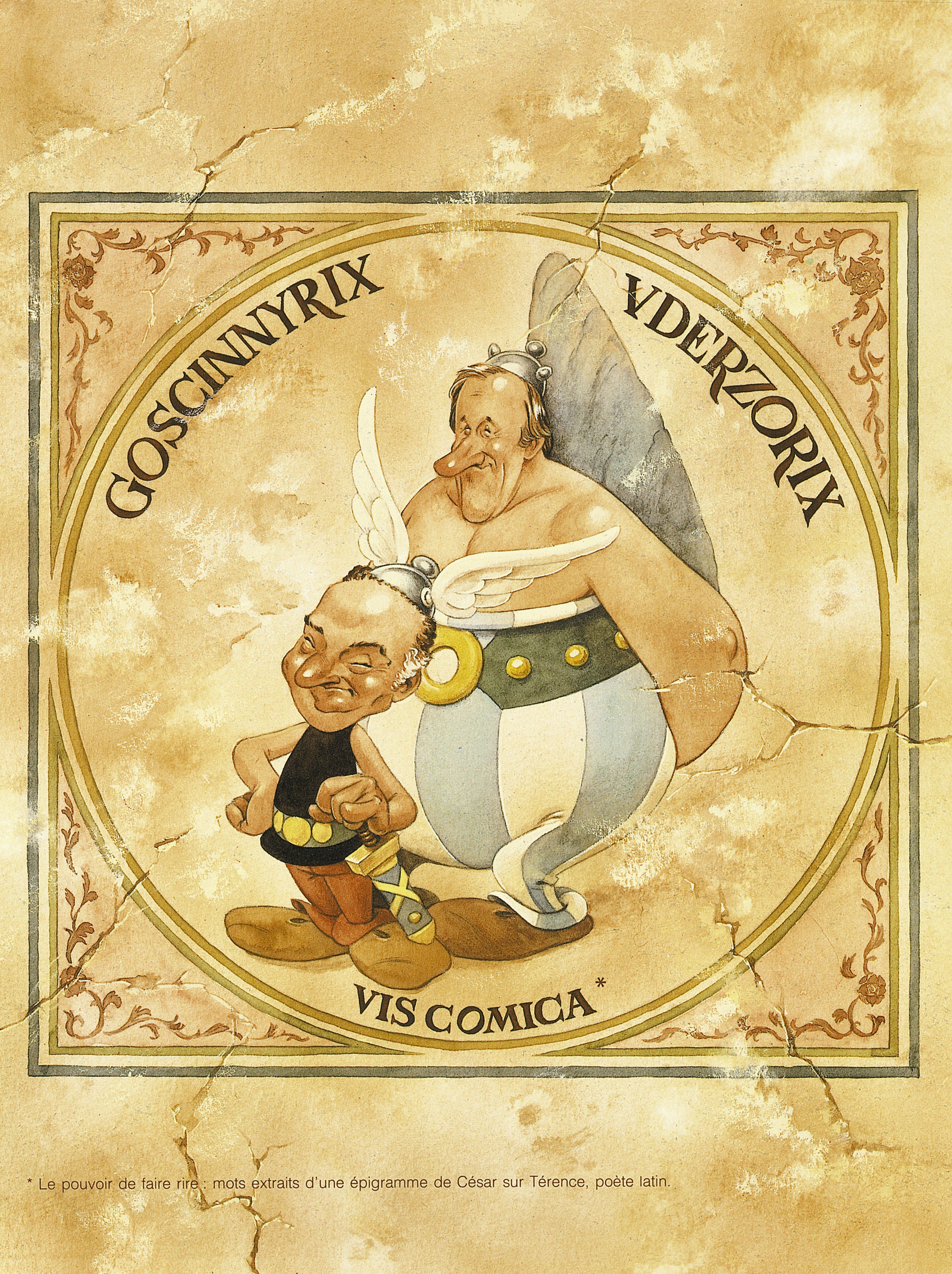 Os gauleses, os romanos e as regras de um Astérix número 40